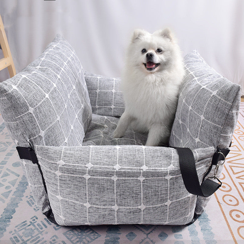 Stylischer Haustier Autositz